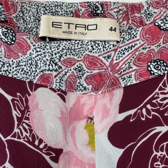 Etro silk wide leg pant - Picture 4 of 7